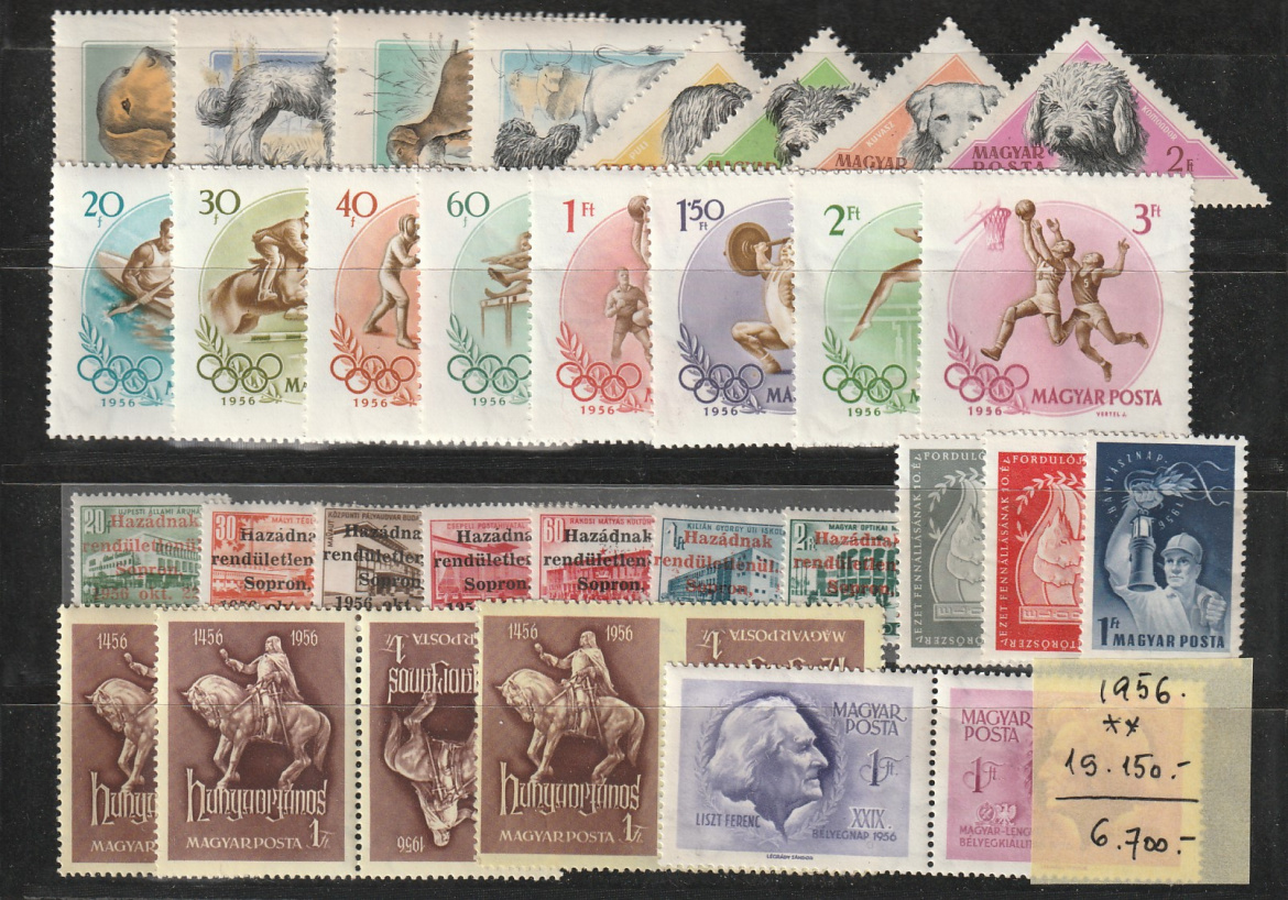1956.év. ára:  6.700,-HUF