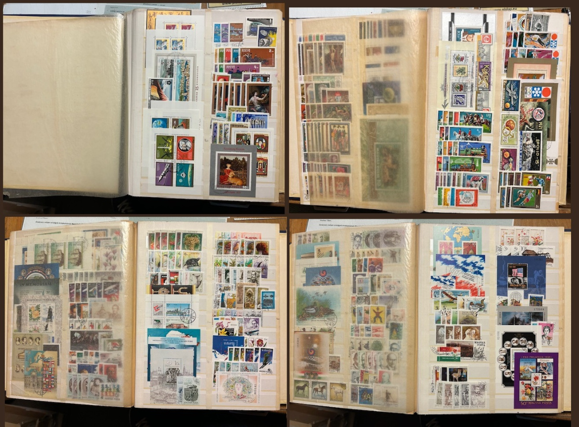 Magyar bélyegzett 1970-1989 gyűjtemény